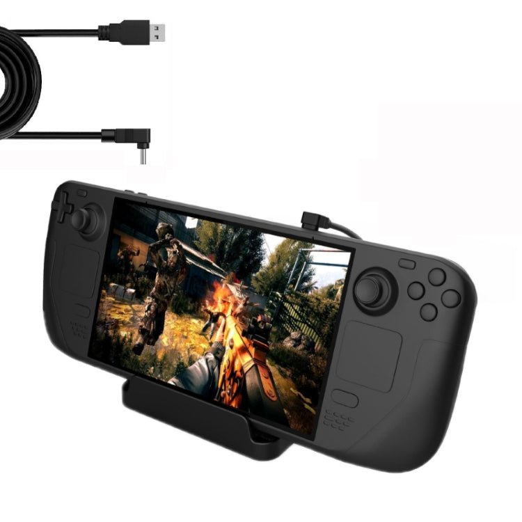 PGTECH For Steam Deck Console Holder With Charging Cable, PGTECH Holder - ORIWHIZSteam Deck AccessoriesSteam Deck Accessories Other AccessoriesToys & Hobbies