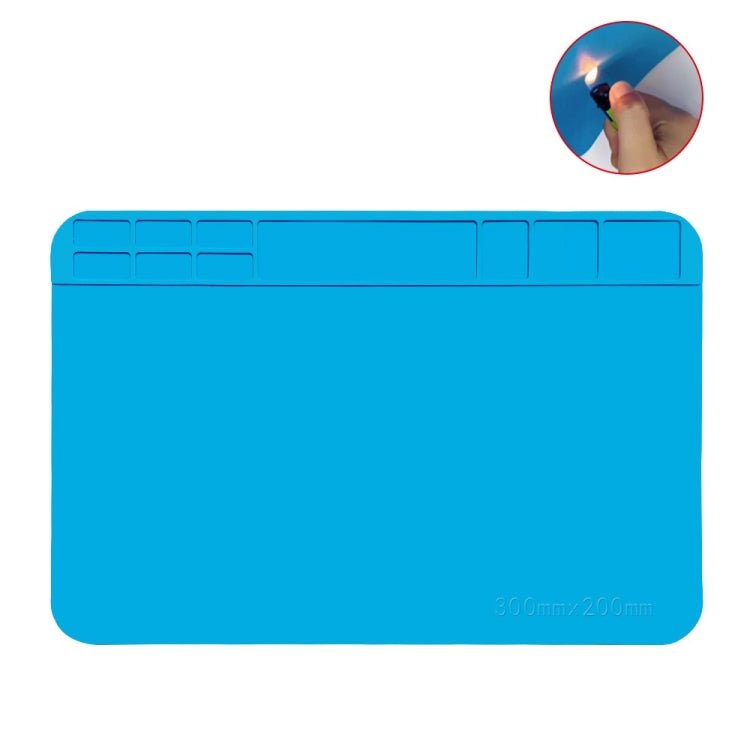 Phone Computer Repair Bench High Temperature Resistant Silicone Pad Welding Table Mat, 30x20cm - ORIWHIZ