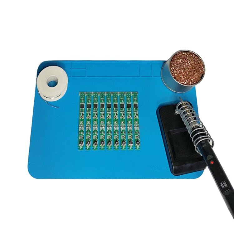 Phone Computer Repair Bench High Temperature Resistant Silicone Pad Welding Table Mat, 30x20cm - ORIWHIZ