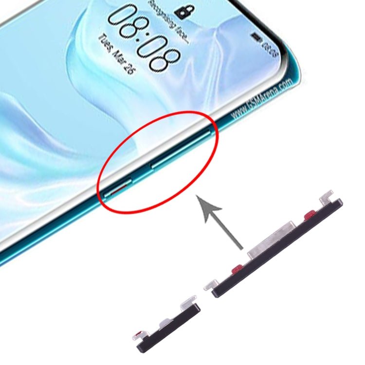 Power Button and Volume Control Button for Huawei P30 Pro, For Huawei P30 Pro, For Huawei P30 Pro (Breathing Crystal) - ORIWHIZ