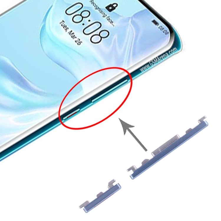 Power Button and Volume Control Button for Huawei P30 Pro, For Huawei P30 Pro, For Huawei P30 Pro (Breathing Crystal) - ORIWHIZ