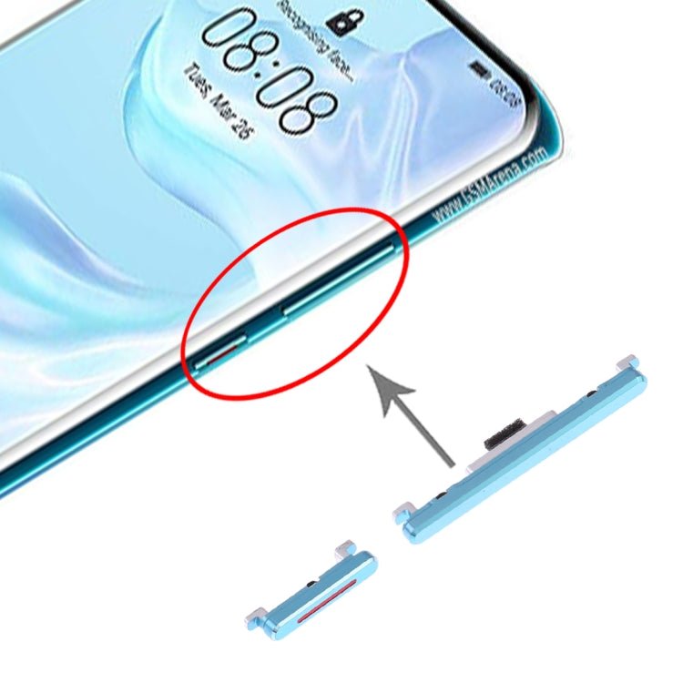 Power Button and Volume Control Button for Huawei P30 Pro, For Huawei P30 Pro, For Huawei P30 Pro (Breathing Crystal) - ORIWHIZ