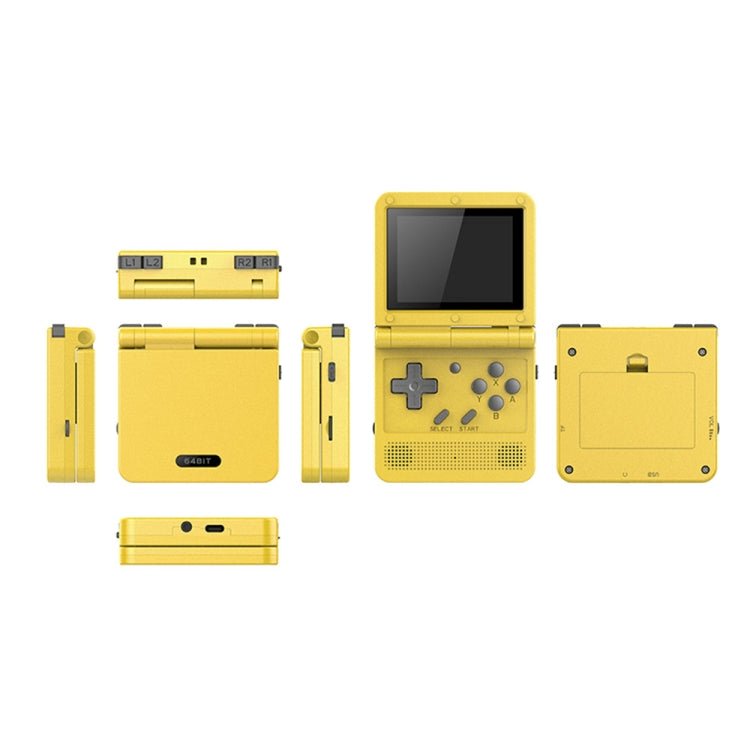 Powkiddy V90 3.0 inch IPS Screen 64 - bit Retro Handheld Game Console with 16GB Memory, V90 / Red, V90 / Yellow, V90 / Black - ORIWHIZPocket ConsolePocket Console & AccessoriesToys & Hobbies
