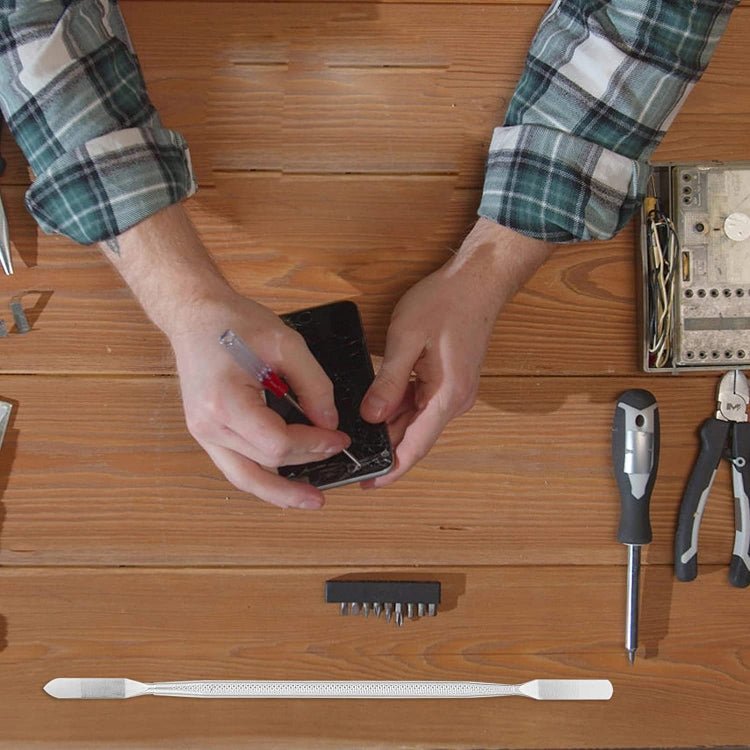 Professional Mobile Phone / Tablet PC Metal Disassembly Rods Repairing Tool, Length: 18cm, 18cm Crowbar - ORIWHIZ