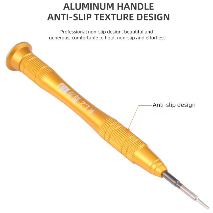 Professional Versatile 1.2x25mm Pentagon Screwdriver for MacBook Pro 13.3 inch / MacBook 13 inch, 1.2 Pentalobe - ORIWHIZ