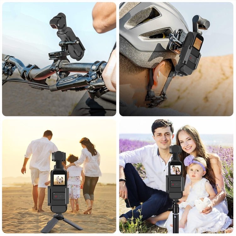 PULUZ Housing Shell Protective Cover Bracket Frame for DJI OSMO Pocket / Pocket 2, For DJI OSMO Pocket - ORIWHIZDJI & Insta360 AccessoriesMount & HolderOsmo Pocket Accessories