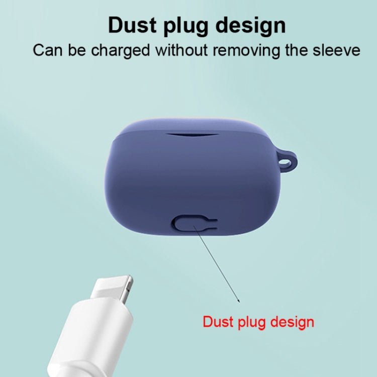 Pure Color Bluetooth Earphone Silicone Case, For SoundPEATS Air3 Pro - ORIWHIZ