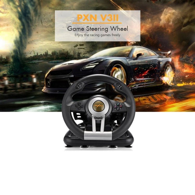 PXN - V3 Racing Game Steering Wheel for PC / PS3 / 4 / xbox one / switch, For PC / PS3 / 4 / xbox one / switch - ORIWHIZSony AccessoriesSony Accessories GamepadsToys & Hobbies