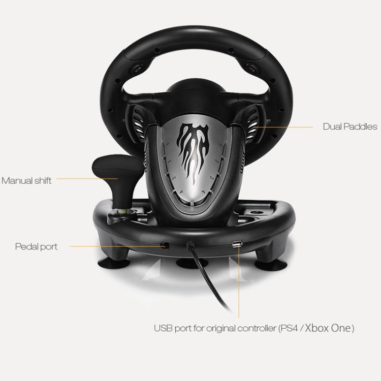 PXN - V3 Racing Game Steering Wheel for PC / PS3 / 4 / xbox one / switch, For PC / PS3 / 4 / xbox one / switch - ORIWHIZSony AccessoriesSony Accessories GamepadsToys & Hobbies