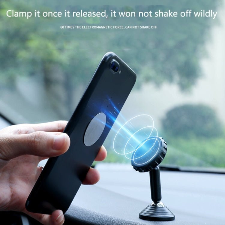 Q7 Car Home Mobile Phone Magnetic Bracket Strong Magnetic Double Ball Instrument Panel Navigation Bracket - ORIWHIZ