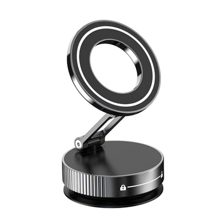 Q89 Foldable Vacuum MagSafe Magnetic Suction Cup Phone Holder, Q89(Black), Q89(Silver) - ORIWHIZ