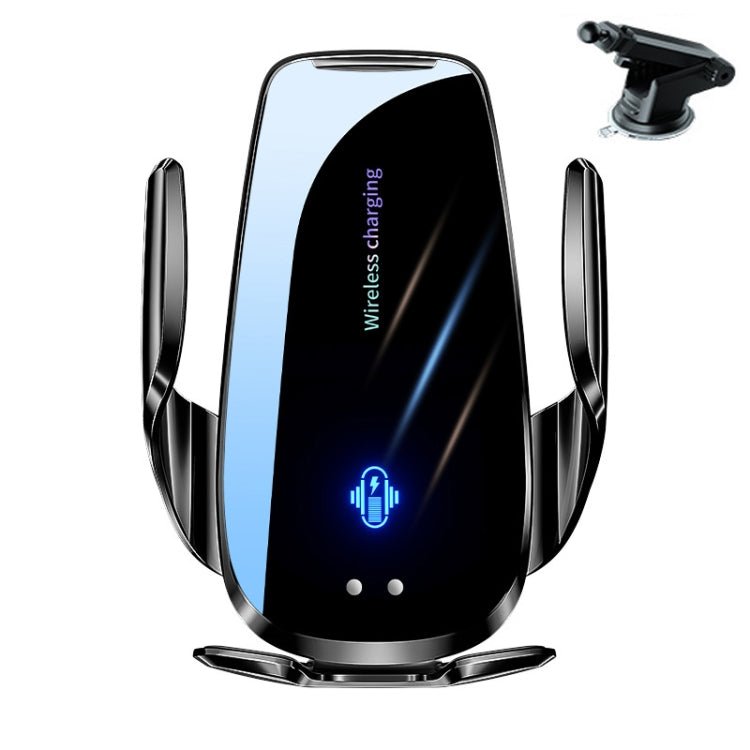 Q96 Car Wireless Charging Cell Phone Navigation Mount, Standard, Standard+Suction Cup - ORIWHIZ
