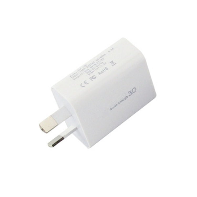 QC 3.0 18W 3A Single USB Interface Charger, AU Plug - ORIWHIZ