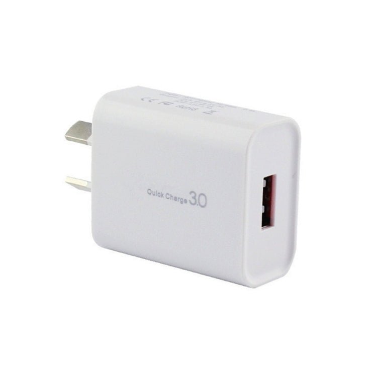 QC 3.0 18W 3A Single USB Interface Charger, AU Plug - ORIWHIZ