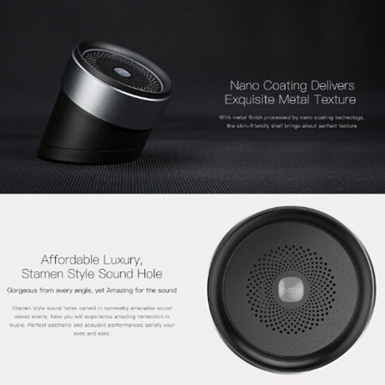 QCY BOX1 Portable Mini Speaker Wireless Music Metal V4.2 Bluetooth Loudspeakers - ORIWHIZ