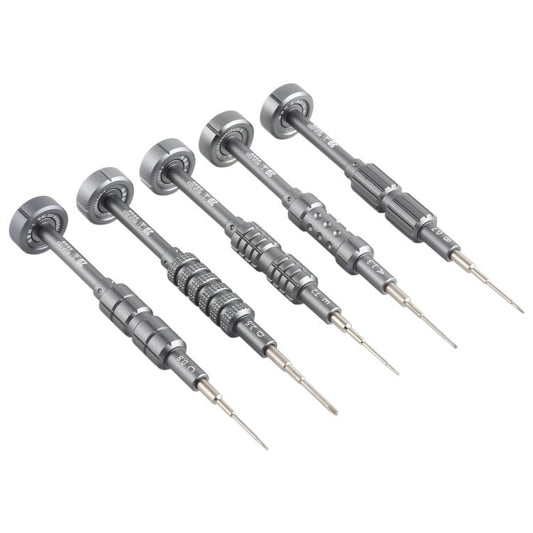 QIANLI 5 in 1 Multi - purpose 2D Grenade Magnetic Screwdriver Set, 2D - ORIWHIZ