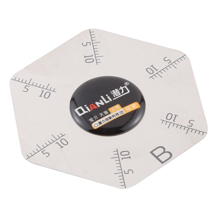 Qianli Hexagram Shape Pry Opening Tool With Scales, Hexagram - ORIWHIZ