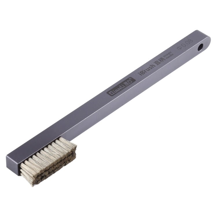 Qianli iBrush Straight Handle Aluminum Alloy Steel Brush, Straight Handle - ORIWHIZ