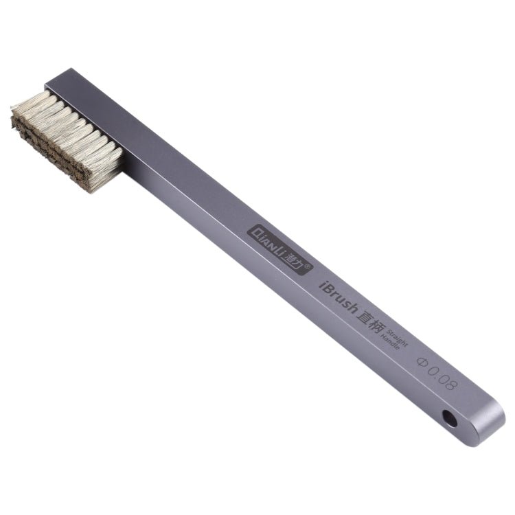 Qianli iBrush Straight Handle Aluminum Alloy Steel Brush, Straight Handle - ORIWHIZ