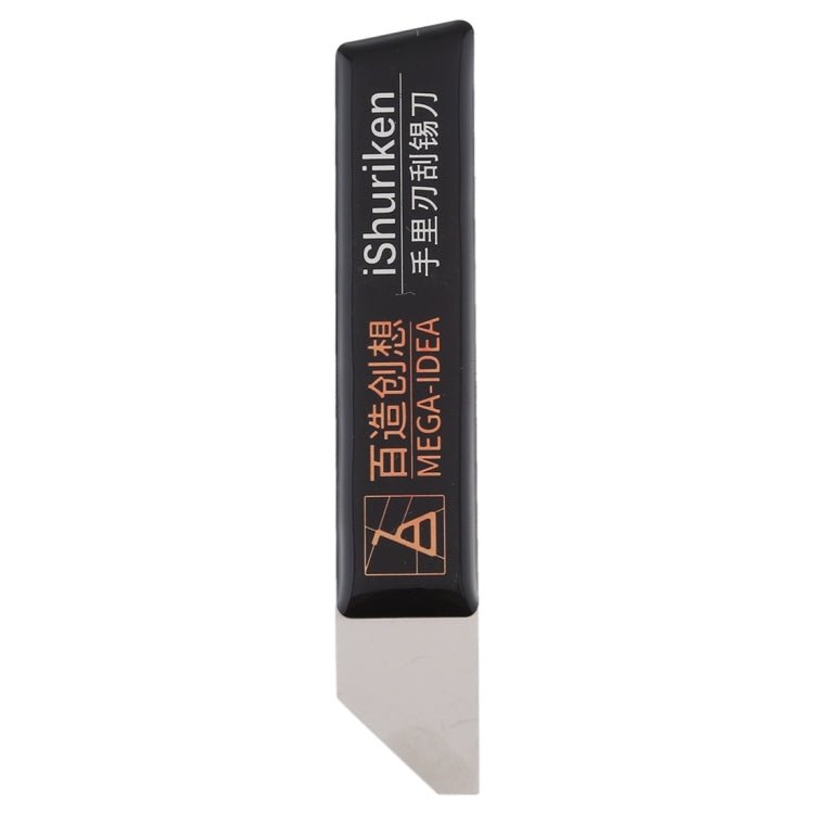 Qianli iShuriken T0.2mm Solder Paster Scraping Tin Knife Wear - resistant Bevel, Bevel - ORIWHIZ