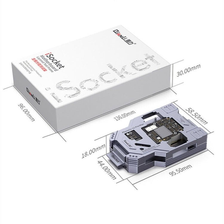 Qianli iSocket Motherboard Layered Test Fixture, Qianli iSocket For iPhone 11 Series, Qianli iSocket For iPhone 12 Series, Qianli iSocket For iPhone 13 Series, Qianli iSocket For iPhone 14 Series - ORIWHIZ