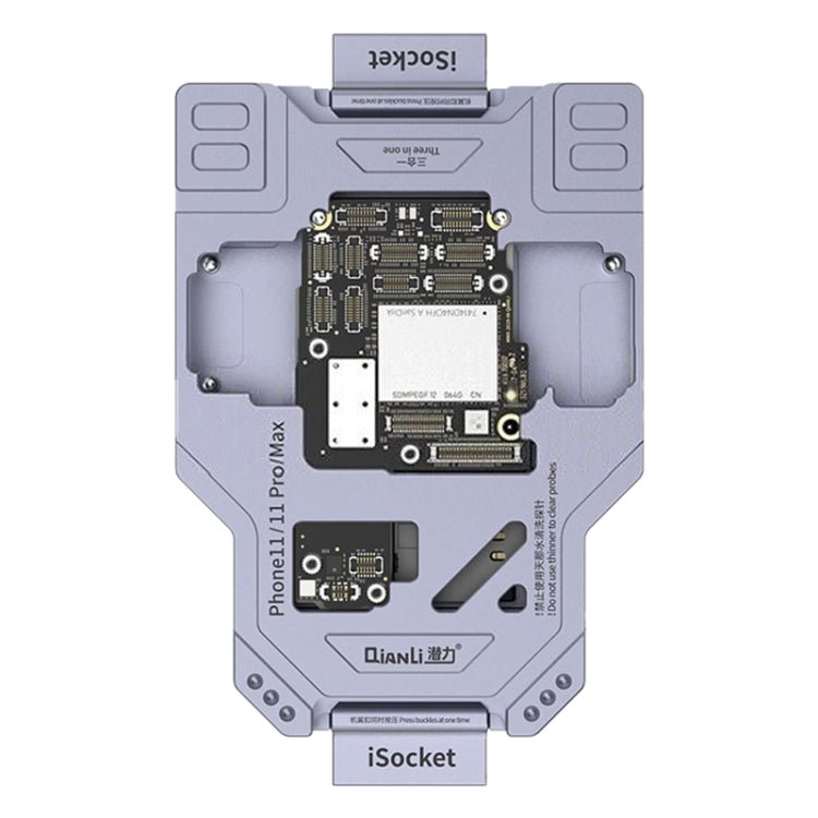 Qianli iSocket Motherboard Layered Test Fixture, Qianli iSocket For iPhone 11 Series, Qianli iSocket For iPhone 12 Series, Qianli iSocket For iPhone 13 Series, Qianli iSocket For iPhone 14 Series - ORIWHIZ