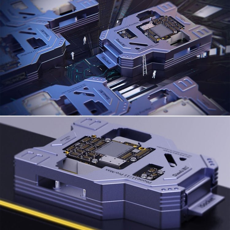 Qianli iSocket Motherboard Layered Test Fixture, Qianli iSocket For iPhone 11 Series, Qianli iSocket For iPhone 12 Series, Qianli iSocket For iPhone 13 Series, Qianli iSocket For iPhone 14 Series - ORIWHIZ
