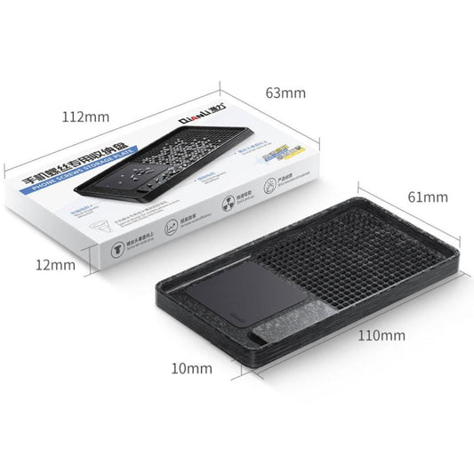 Qianli Magnetic Design Mobile Phone Screw Special Storage Tray, Screw Special Storage Tray - ORIWHIZ