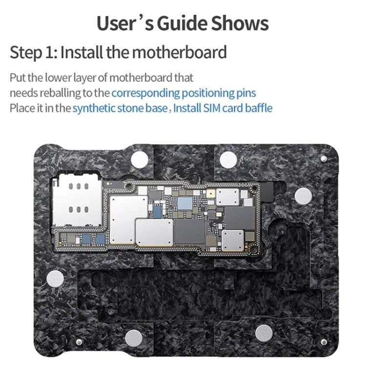 Qianli Magnetic Middle Layer BGA Reballing Platform, For iPhone 15 Series, For iPhone 14 Series - ORIWHIZ