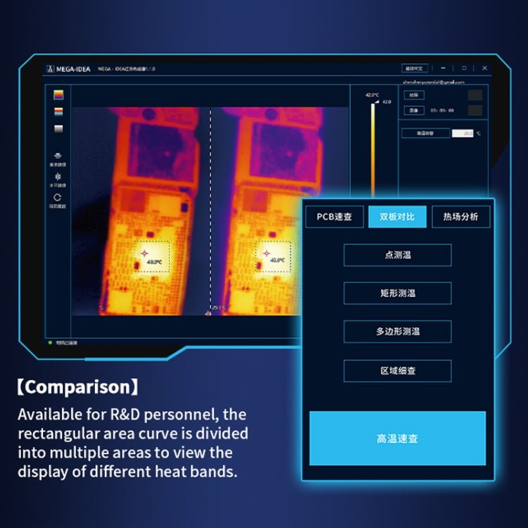Qianli MEGA - IDEA Super IR Cam 2S 3D Infrared Thermal Imaging Analyzing Camera, Qianli MEGA - IDEA Super IR Cam 2S - ORIWHIZ