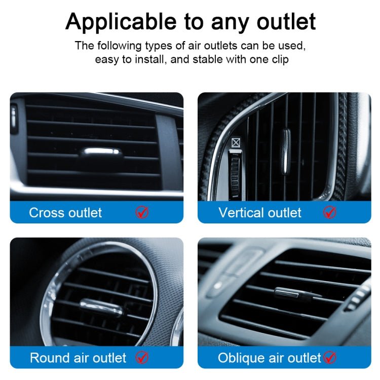 R - JUST HZ10 Small Whirlwind Magnetic Car Phone Holder - ORIWHIZ