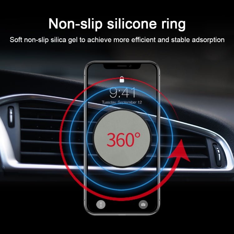 R - JUST HZ10 Small Whirlwind Magnetic Car Phone Holder - ORIWHIZ