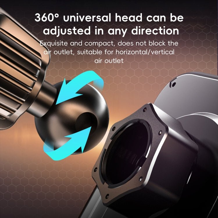 RBS PH19 Ultra - thin Magnetic Car Air Outlet Phone Holder - ORIWHIZ
