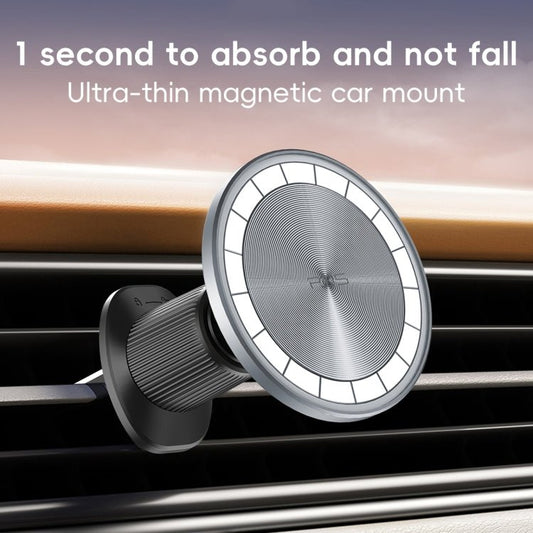RBS PH19 Ultra - thin Magnetic Car Air Outlet Phone Holder - ORIWHIZ