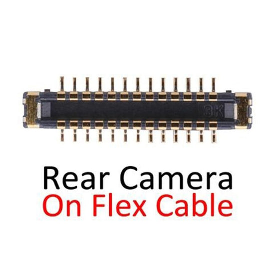 Rear Back Camera FPC Connector On Flex Cable for iPhone XS, For iPhone XS - ORIWHIZ