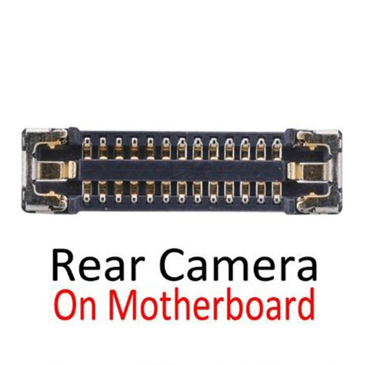Rear Back Camera FPC Connector On Motherboard for iPhone XR, For iPhone XR - ORIWHIZ