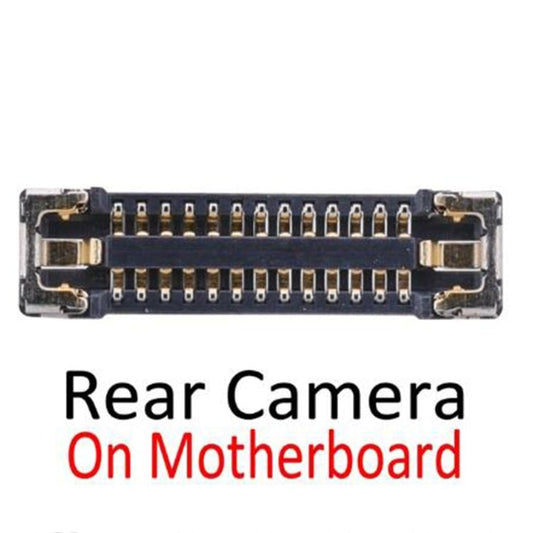 Rear Back Camera FPC Connector On Motherboard for iPhone XS Max, For iPhone XS Max - ORIWHIZ