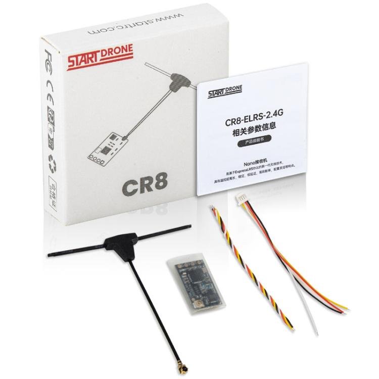 Receiver FPV Long Range Racing Drone Receiver, STARTRC CR8 ELRS 2.4G Nano - ORIWHIZDJI & Insta360 AccessoriesDJI FPV SeriesOther Accessories