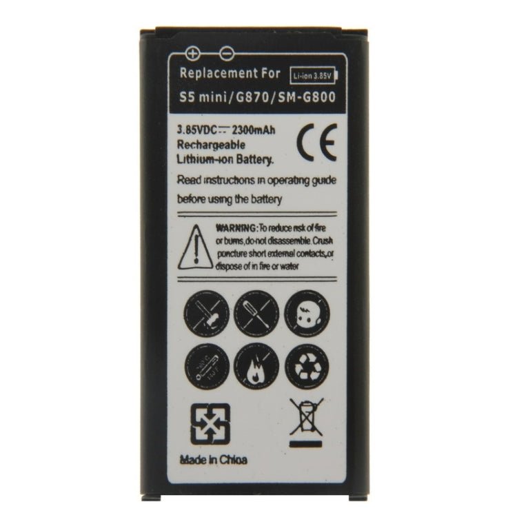Rechargeable Li - ion Battery for Galaxy S5 mini, Neutral 2300mah - ORIWHIZ