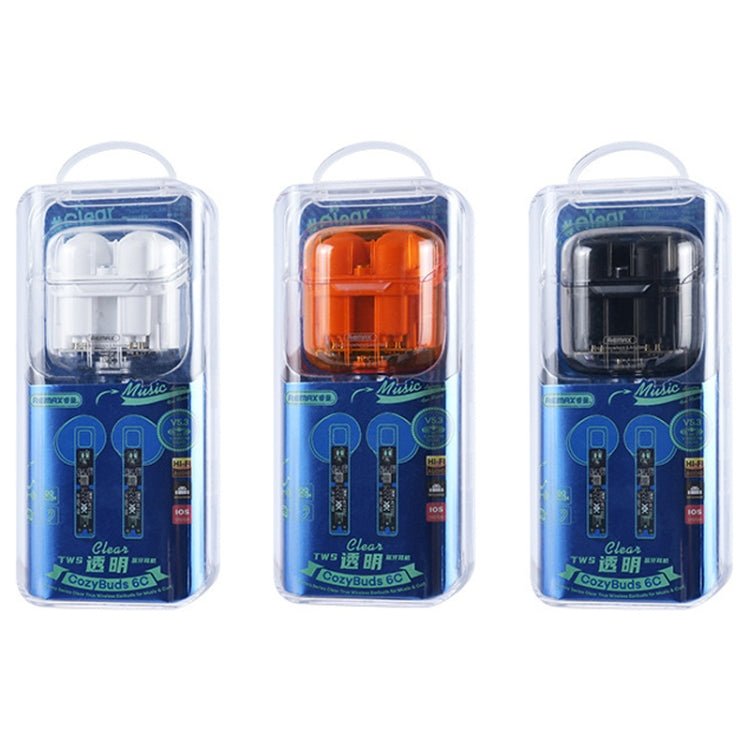 REMAX CozyBuds 6C TWS Transparent Cabin Low Delay Wireless Bluetooth Headset - ORIWHIZ