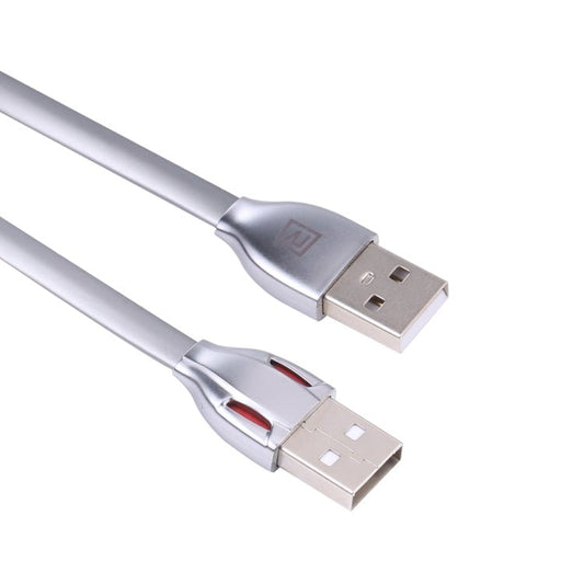 REMAX RC - 035a USB to USB - C / Type - C Laser Charging Data Cable, Cable Length: 1m, Tarnish - ORIWHIZ