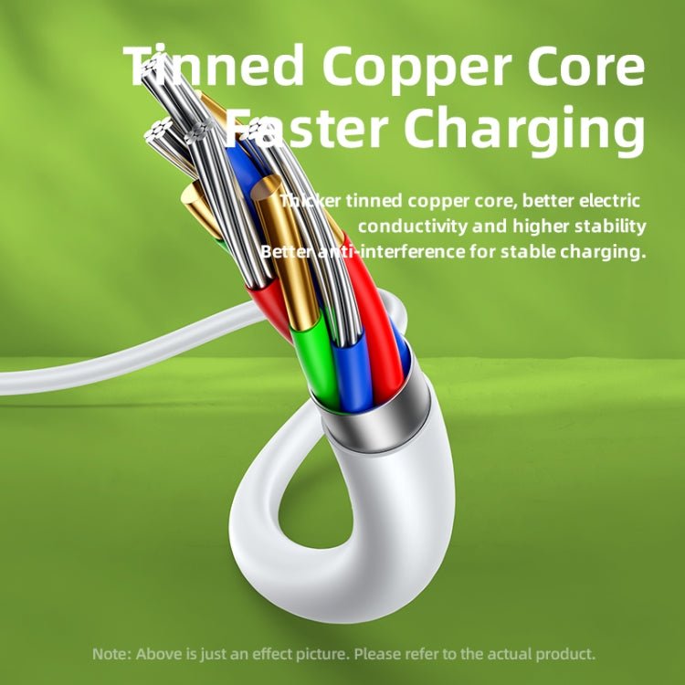 REMAX RC - 198a Chaining II Series 5A USB to USB - C / Type - C Fast Charging Data Cable, Cable Length: 1m, RC - 198a - ORIWHIZ