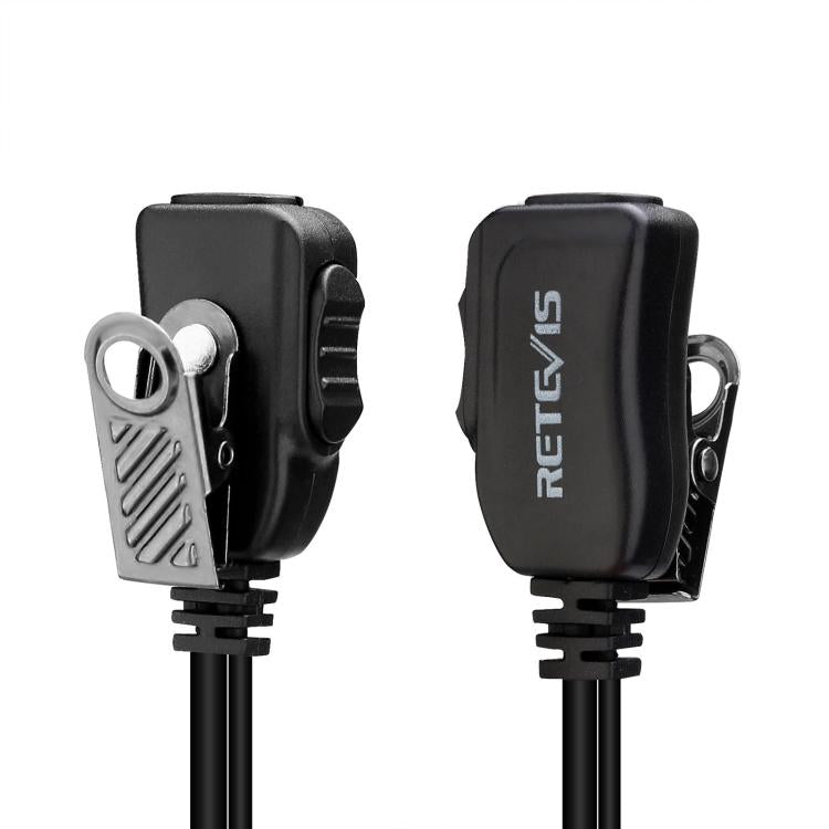 RETEVIS EEK012 Adjustable Contour High Volume K - head Double - needle D - type Ear Hook for H - 777/RT - 5R/RT1/RT2/RT5 /888s/UV5R, EEK012 - ORIWHIZConsumer ElectronicsRETEVISWalkie Talkie