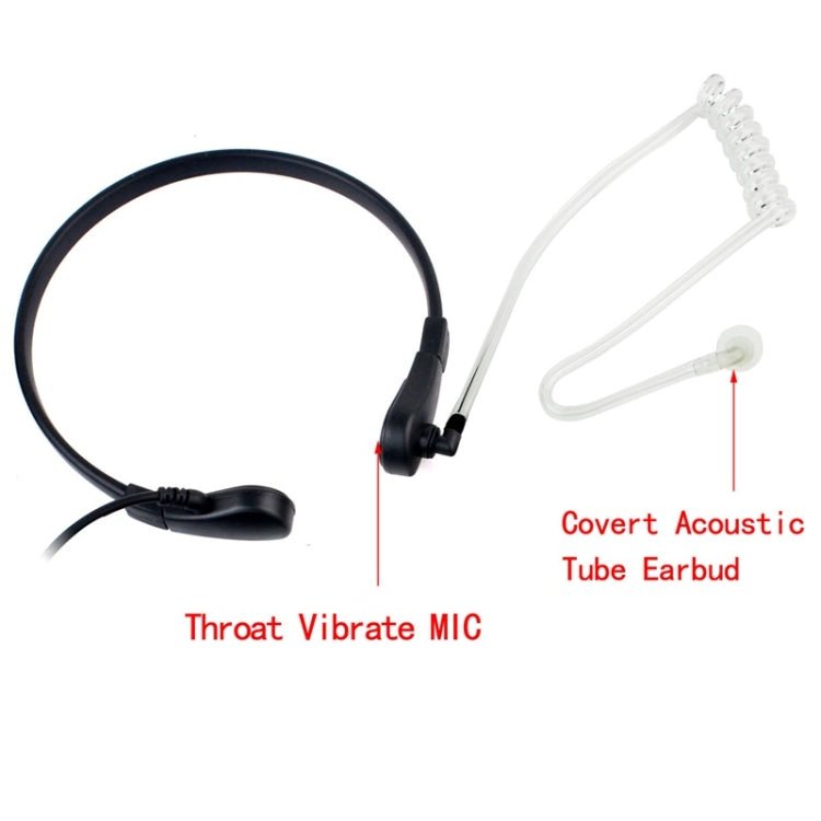 RETEVIS M Throat PTT Covert Acoustic Tube Earphone Speaker Microphone, M Throat - ORIWHIZConsumer ElectronicsRETEVISWalkie Talkie