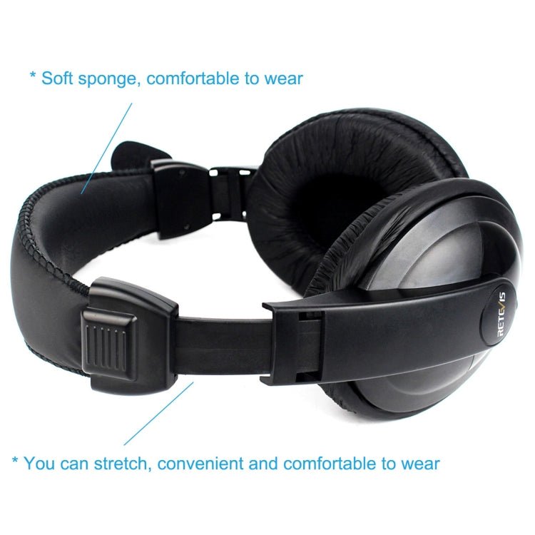 RETEVIS R - 114 2 Pin K Head VOX Headset Earphone Microphone, R - 114 - ORIWHIZConsumer ElectronicsRETEVISWalkie Talkie