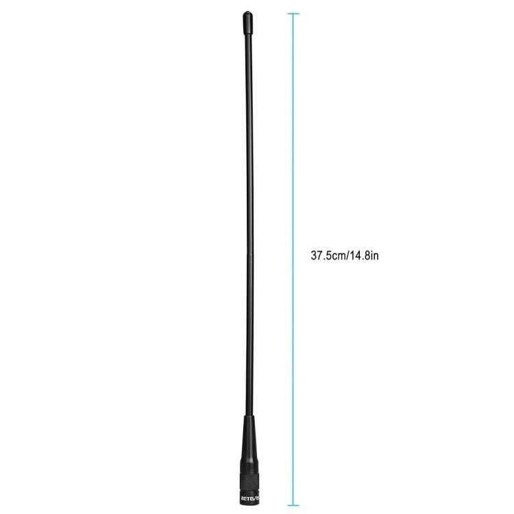 RETEVIS RHD - 771 136 - 174+400 - 480MHz SMA - M Male Dual Band Antenna for RT1/RT2/RT3 TYT MD - 380/UV8000D, RHD - 771 SMA - M - ORIWHIZConsumer ElectronicsRETEVISWalkie Talkie