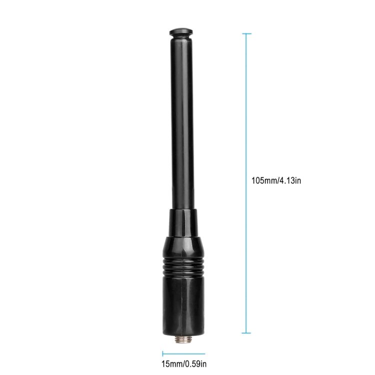 RETEVIS RT - 773 136 - 174+400 - 480MHz SMA - F Famale Dual Band Whip Antenna for H - 777/RT - 5R/RT - B6/RT - 5RV/RT5, RT - 773 - ORIWHIZConsumer ElectronicsRETEVISWalkie Talkie
