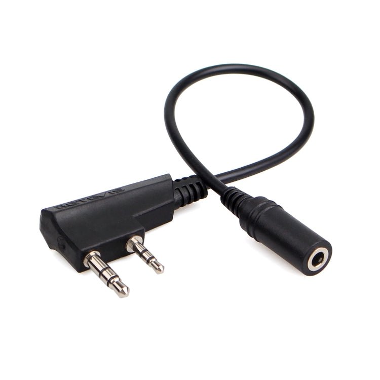 RETEVIS TCK01 Kenwood 2 Pin to 3.5mm Female Mobile Phone Audio Earphone Transfer Cable for RT21/RT22/RT24/RT7/RT27/H777, TCK01 - ORIWHIZConsumer ElectronicsRETEVISWalkie Talkie
