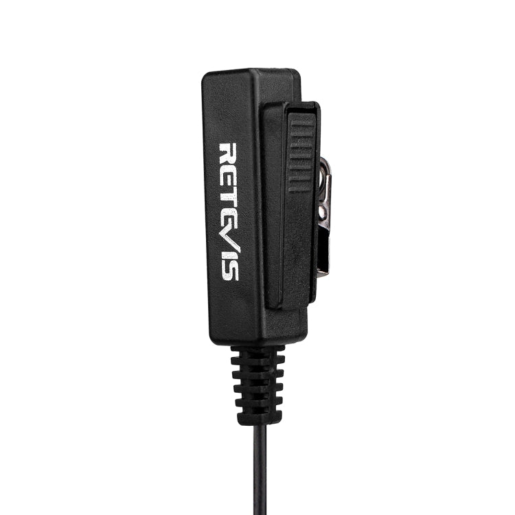 RETEVIS TK 2 Pin Long Clip Air Guide Covert Acoustic Tube Earpiece Speaker Microphone for H - 777 / RT - 5R / RT - 5RV / RT - B6, TK Long Clip - ORIWHIZConsumer ElectronicsRETEVISWalkie Talkie