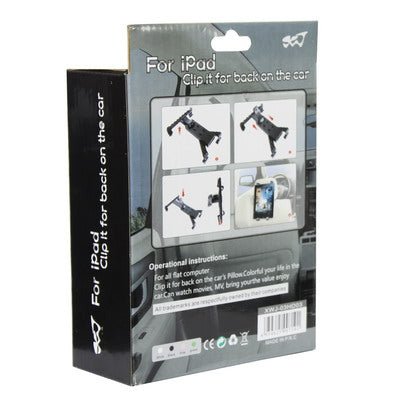 Retractable Multi - Direction Bracket Holder for iPad/iPad 2/ 7 inch~11 inch Tablet PC Clip On Car Headrest, Retractable range: 16cm~25cm - ORIWHIZ